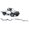 Redback Extreme Duty Exhaust for Toyota Landcruiser 79 Series Single Cab (03/2007 - 10/2016)